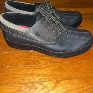 Sperry Men's STS22689 Winter Boot Shoes - Black - Men’s Sz 12